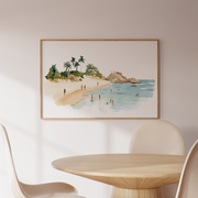 Tropical Beach – Coastal Wall Art