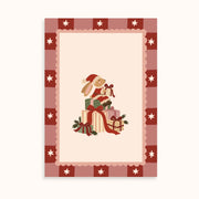 Weihnachtshase und O Holy Night – 3er-Set Weihnachtsposter