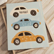Vintage Cars – Nursery & Kids Canvas Wall Art