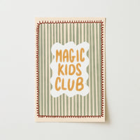 Magic Kids Club – Poster per bambini