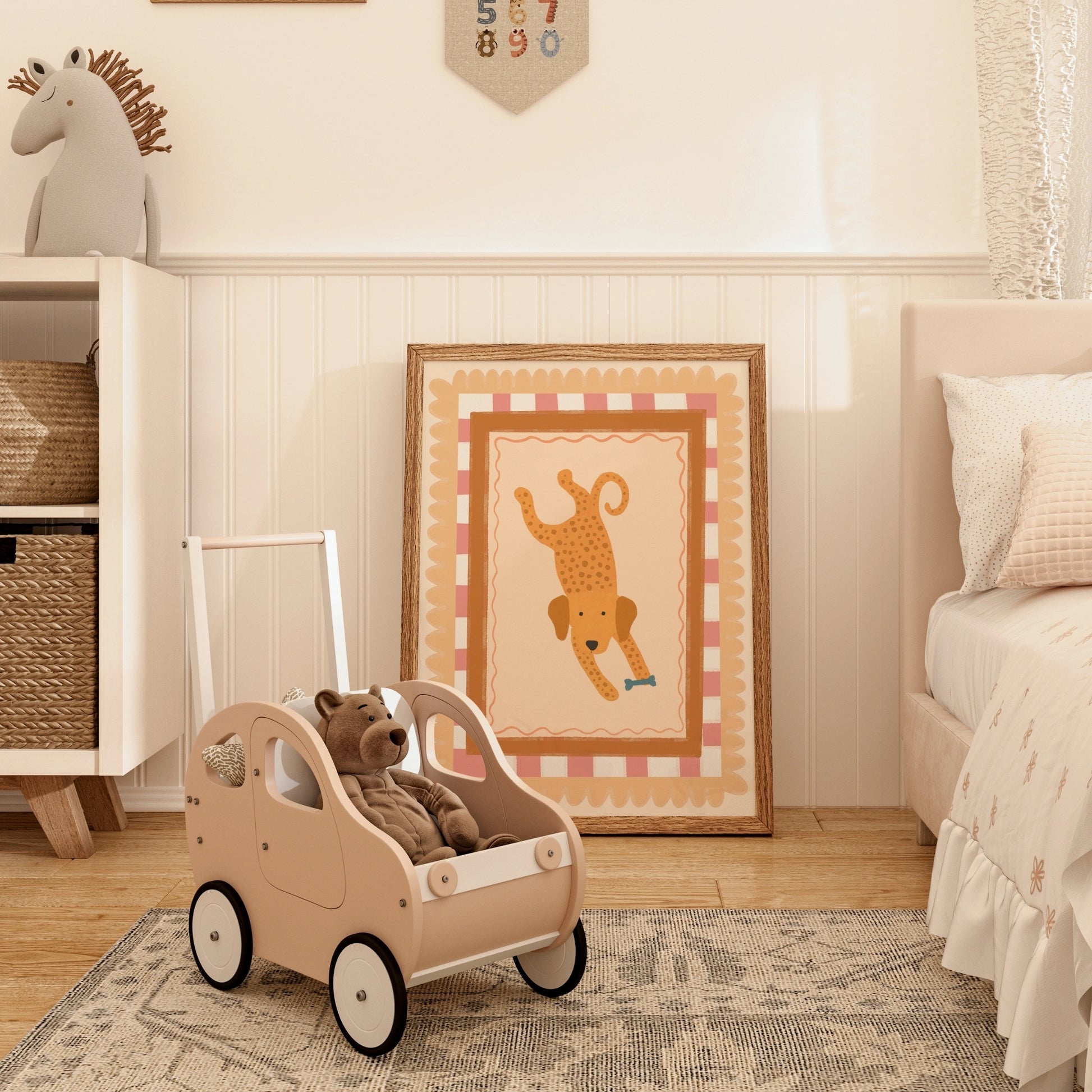 Stampa per la cameretta dei cuccioli