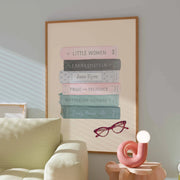 Classic Books - Poster letterario