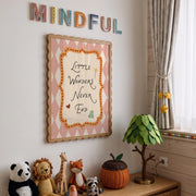 Little Wonders Never End – Poster fürs Kinderzimmer
