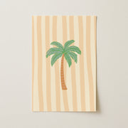 Single Palm Tree – Coastal Wall Art