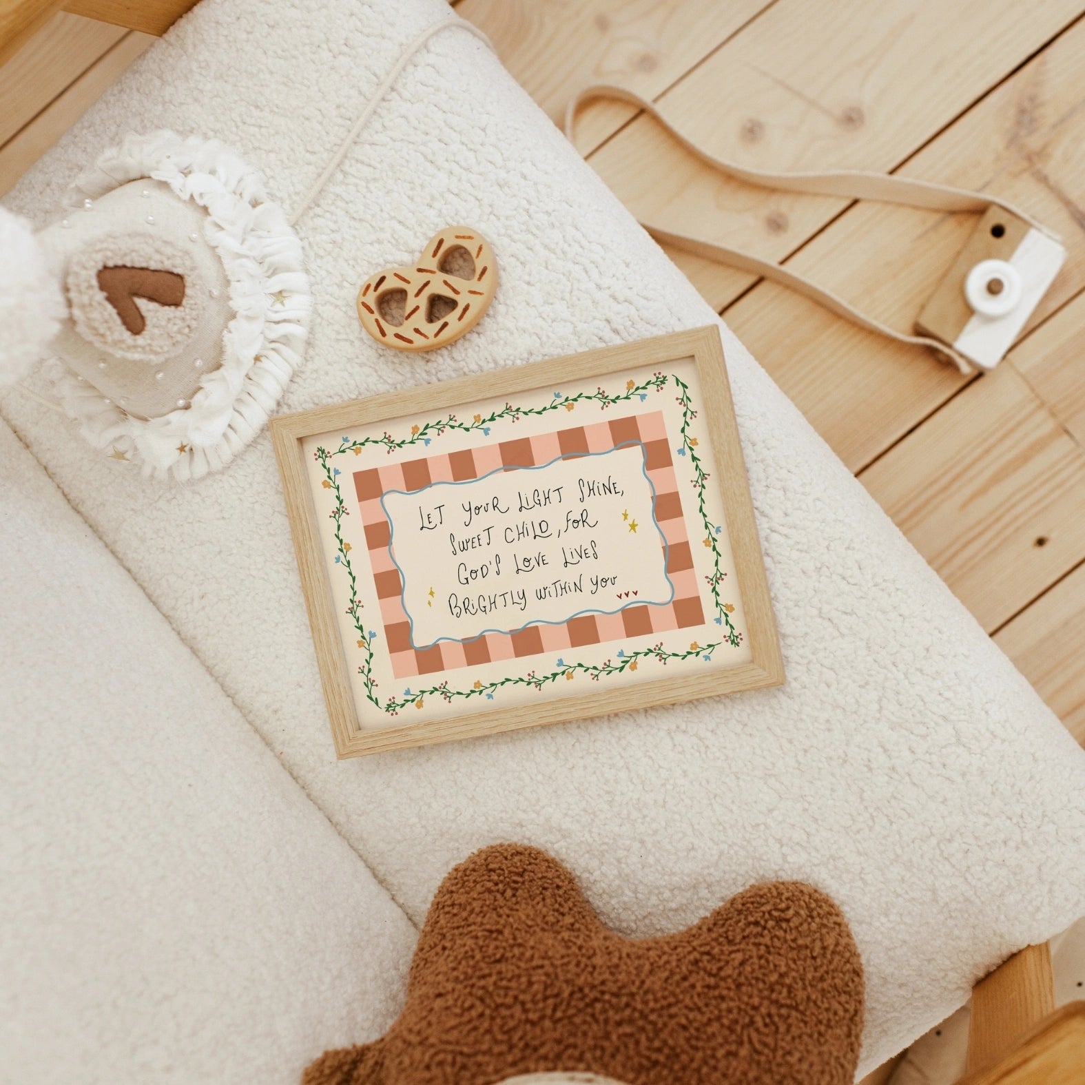 Décoration de chambre de bébé inspirée par la foi