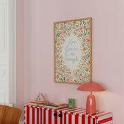 Floral Spring Scripture – Christian Wall Art