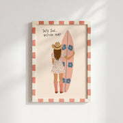 Coastal Cowgirl Surf – Coastal Wall Art