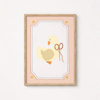 Simpatica decorazione murale con oca