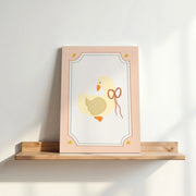 Cute Goose – Nursery & Kids Canvas Wall Art