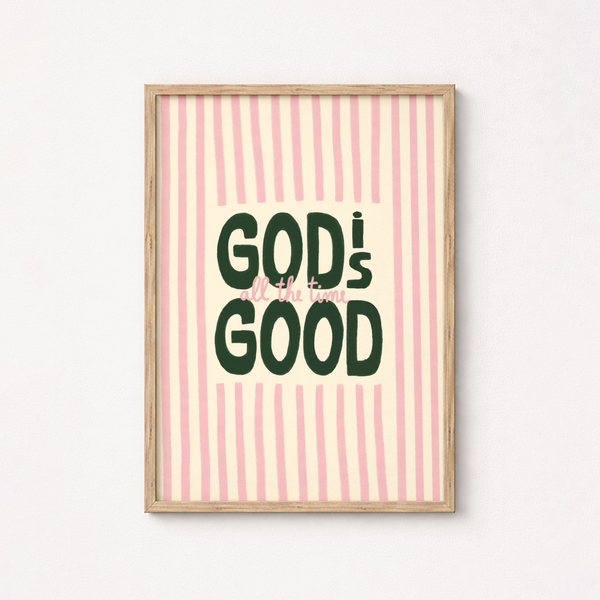 Impresión Inspiradora para el Hogar Cristiano, Decoración Cristiana para Pared