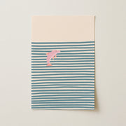 Minimal Dolphin – Coastal Wall Art