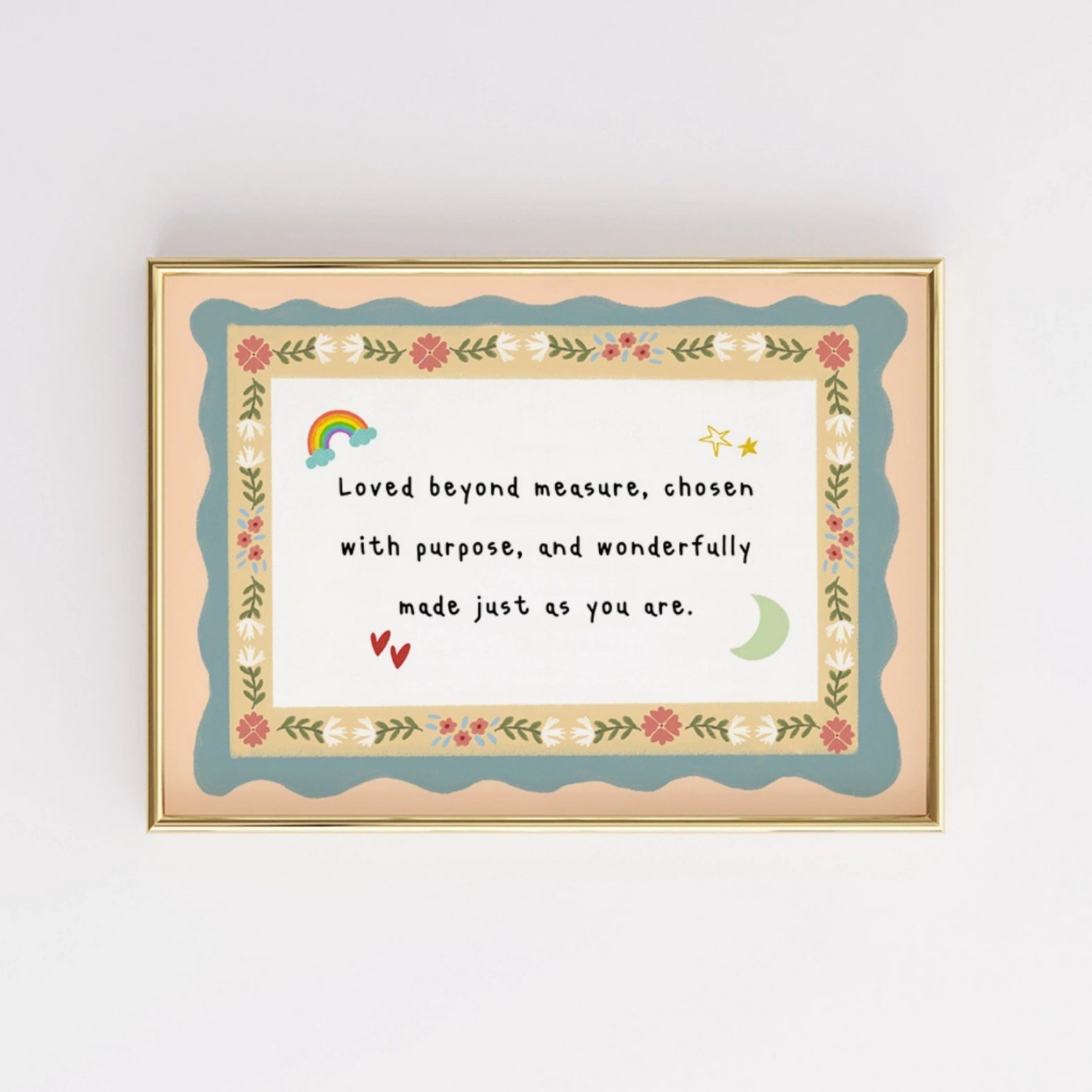 Citation pour chambre d'enfant