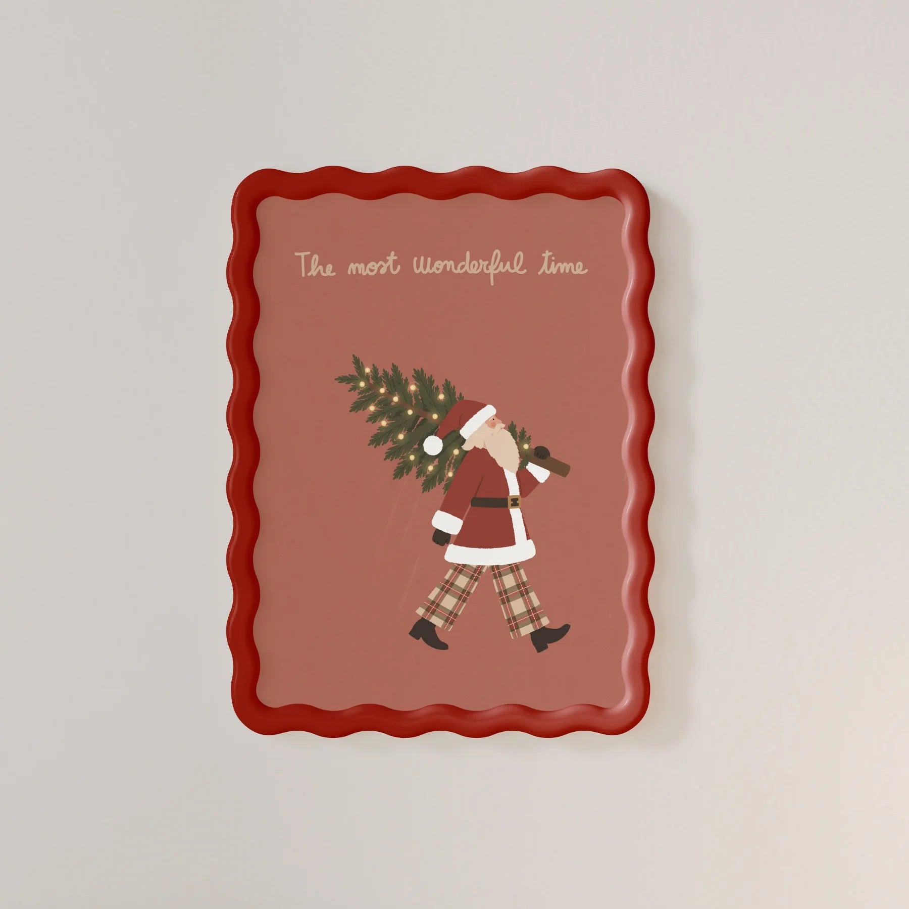 Santa's Most Wonderful Christmas – Affiche de Noël
