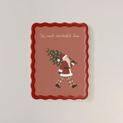 Santa's Most Wonderful Christmas – Christmas Wall Art