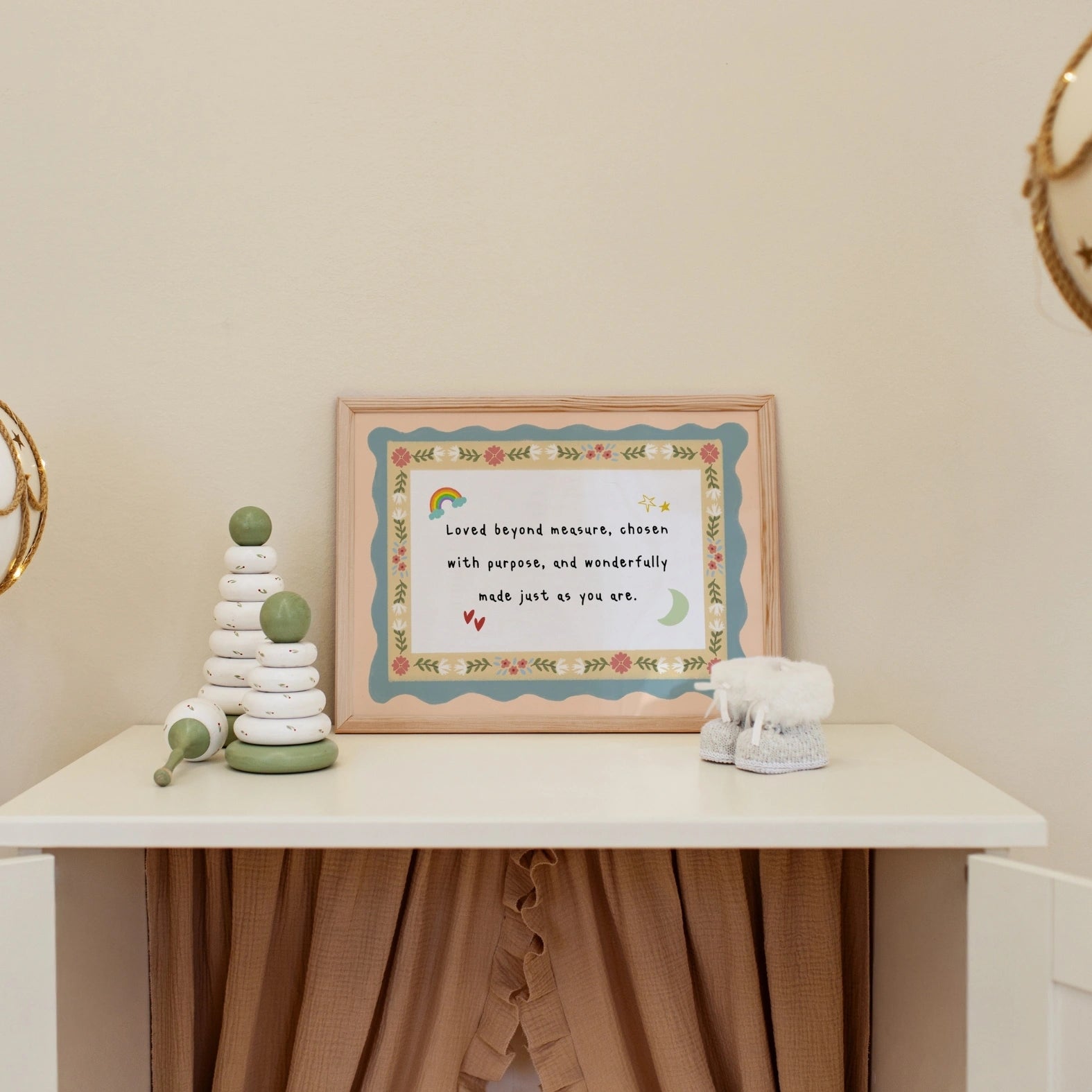 Citation pour chambre d'enfant