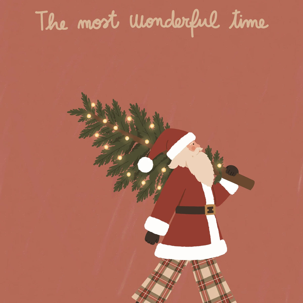 Santa's Most Wonderful Christmas – Christmas Wall Art