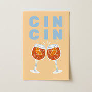 Cin Cin Cocktail – Kitchen Wall Art