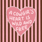 Cowgirl Quote – Coastal Wall Art