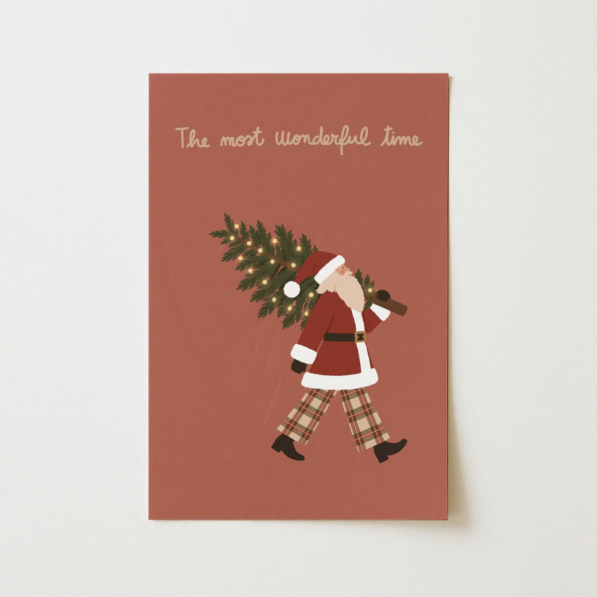 Santa's Most Wonderful Christmas – Christmas Wall Art