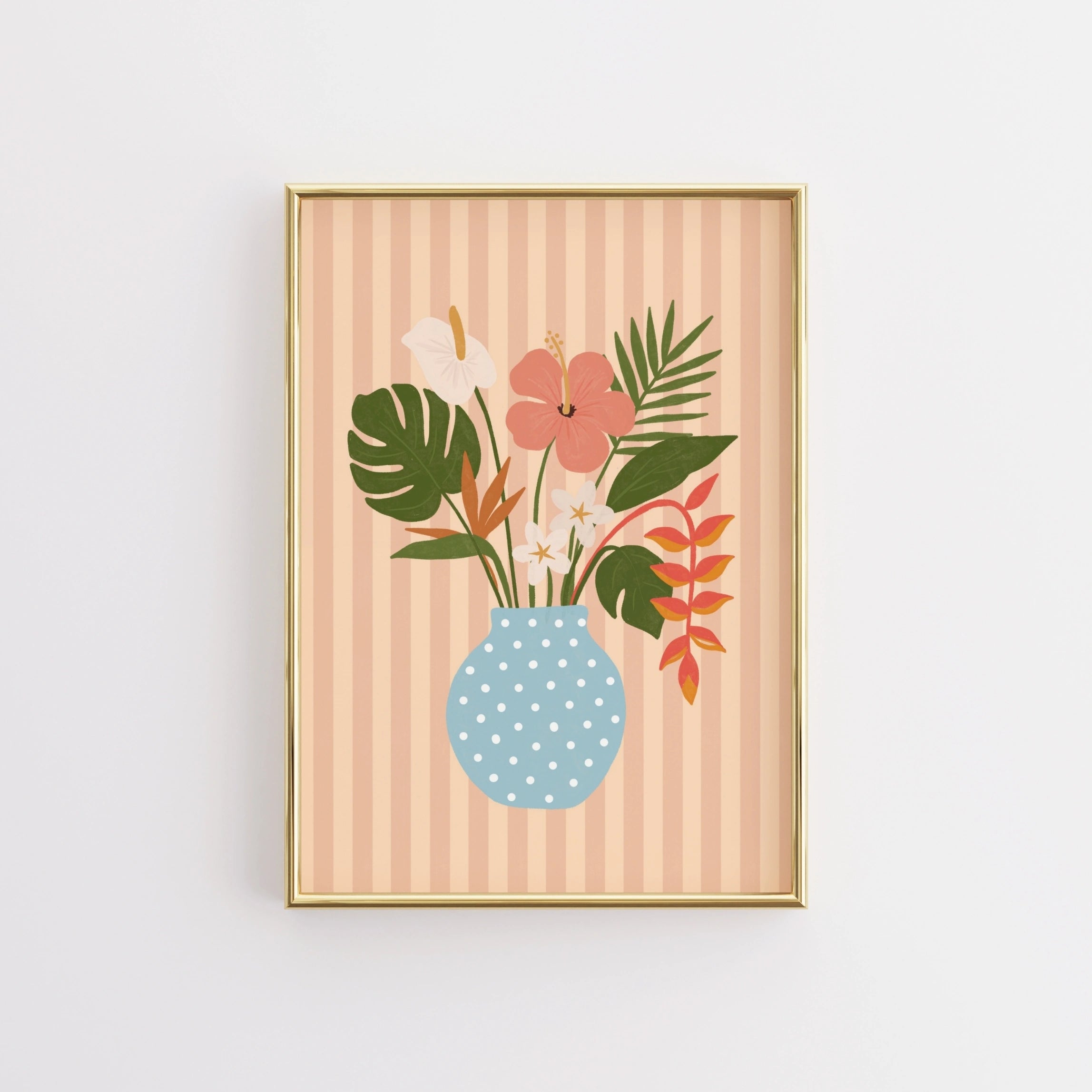 Affiche De Vase De Fleurs D’Été