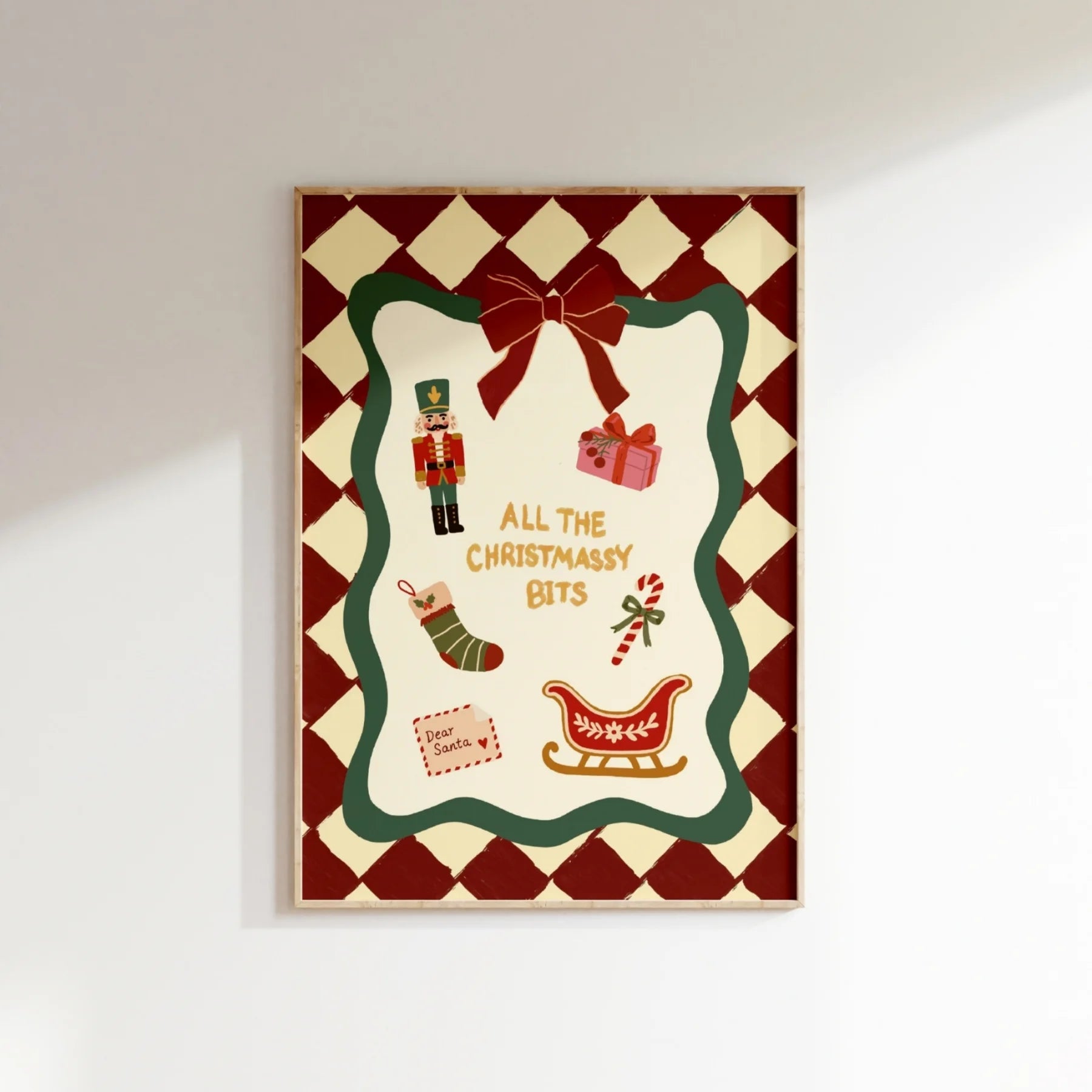 All the Christmassy Bits – Juleplakat