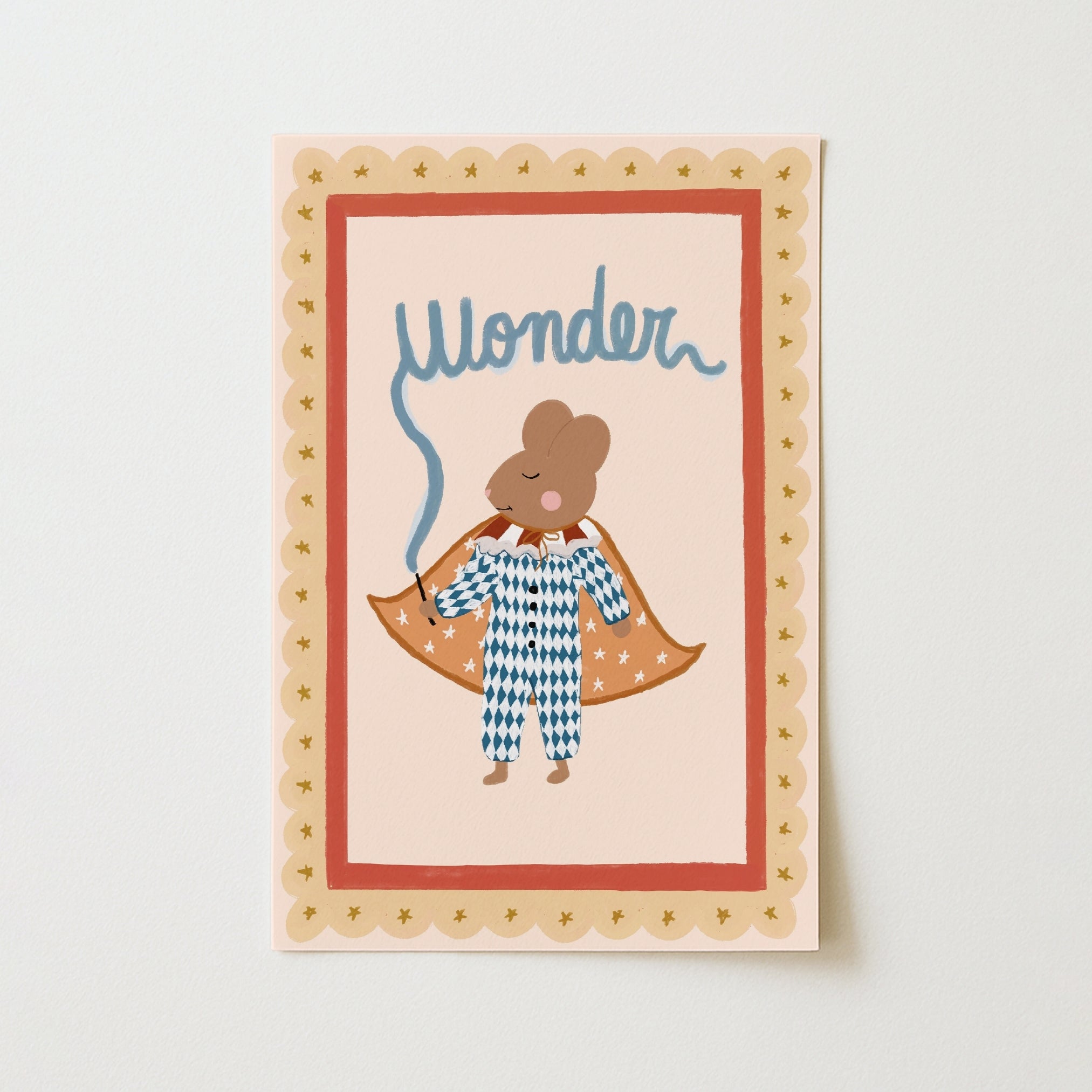 Wonder Mouse Nursery Print