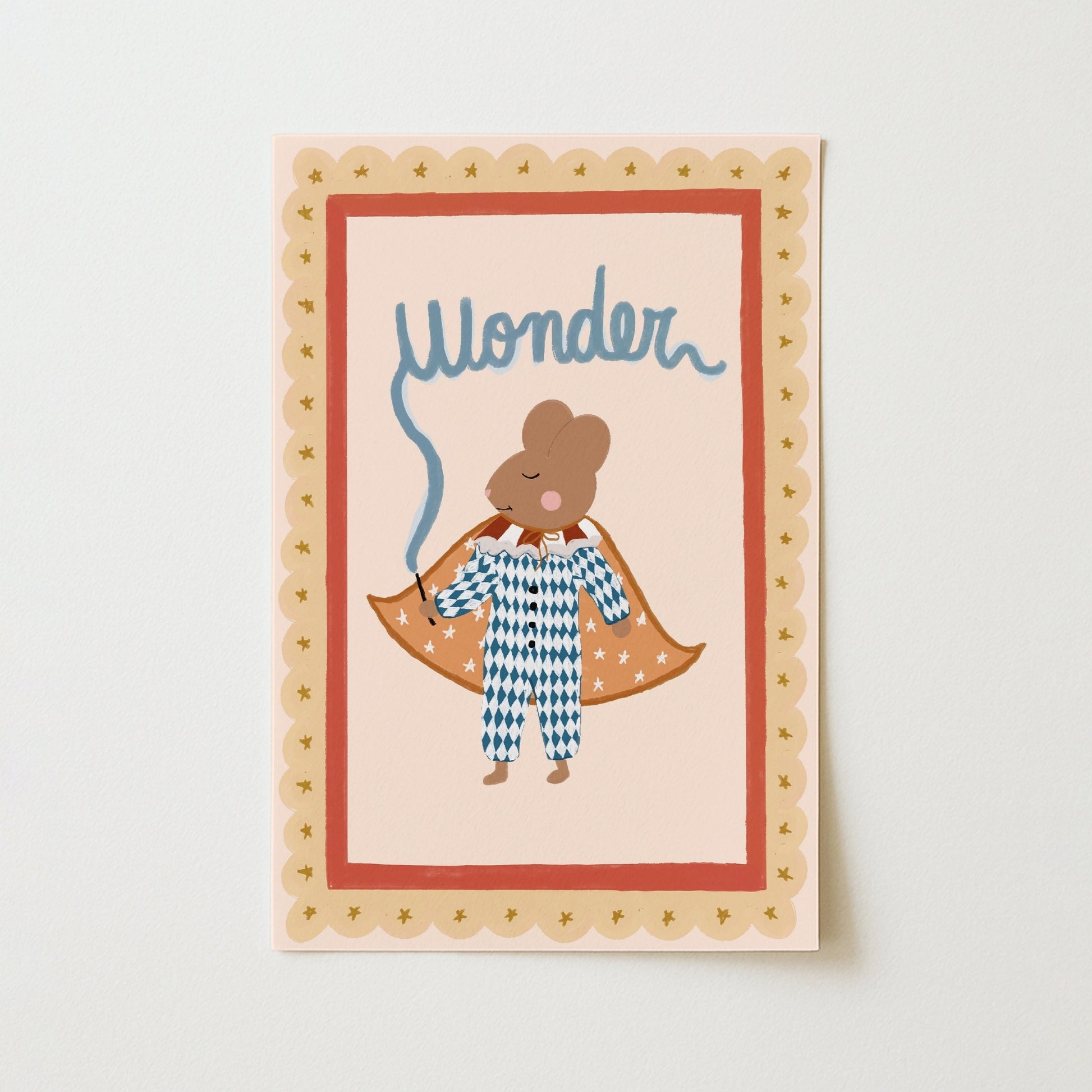 Wonder Mouse Nursery Print