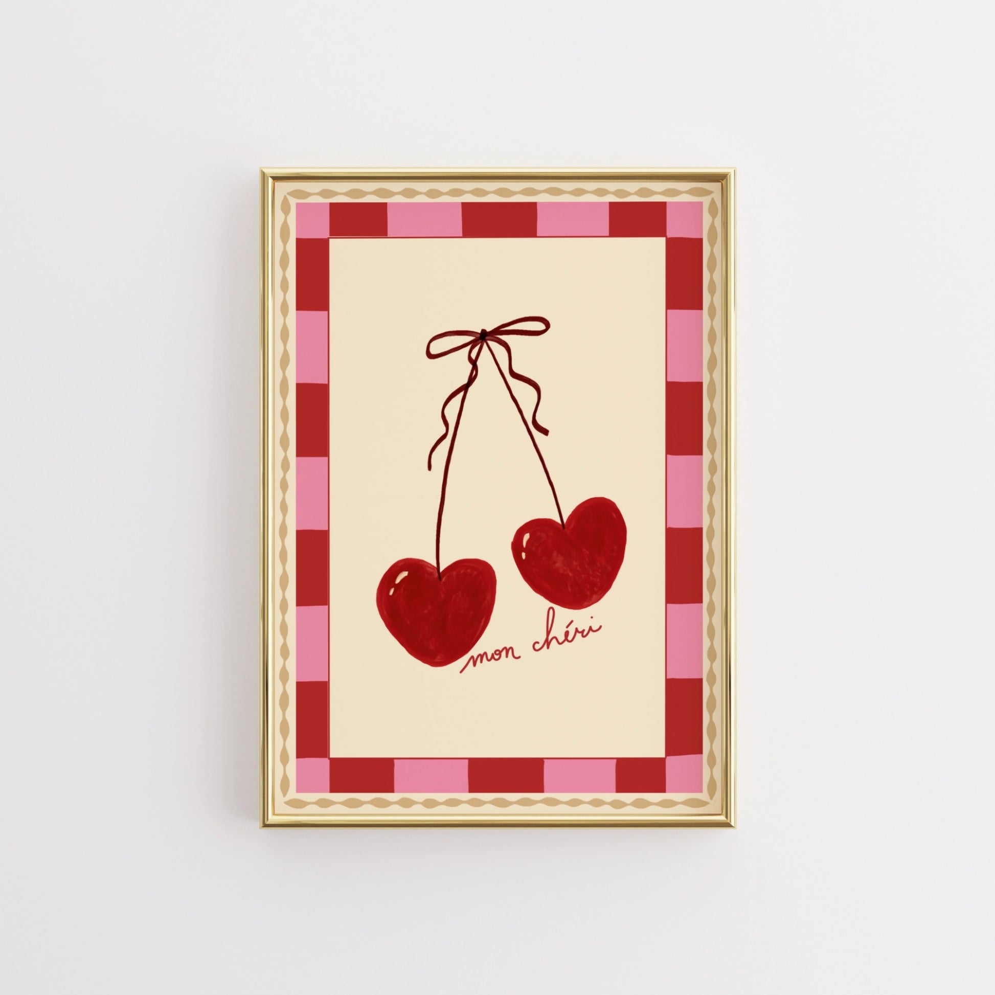 Imprimé Cœur de Cerise pour la Saint-Valentin