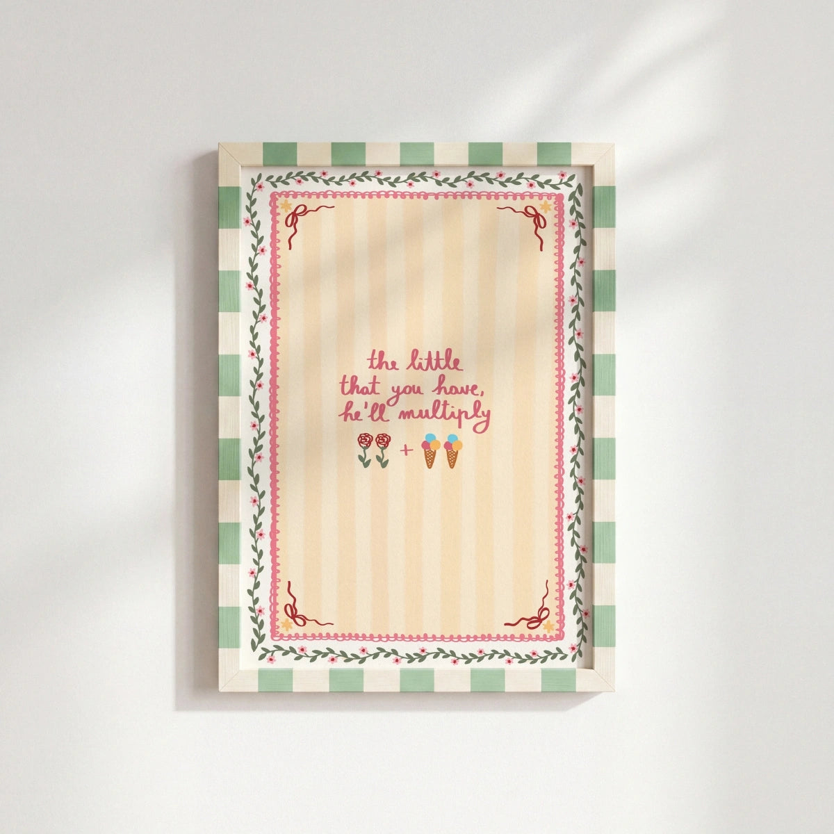 Soft Pink Christian Art, Christian Wall Decor