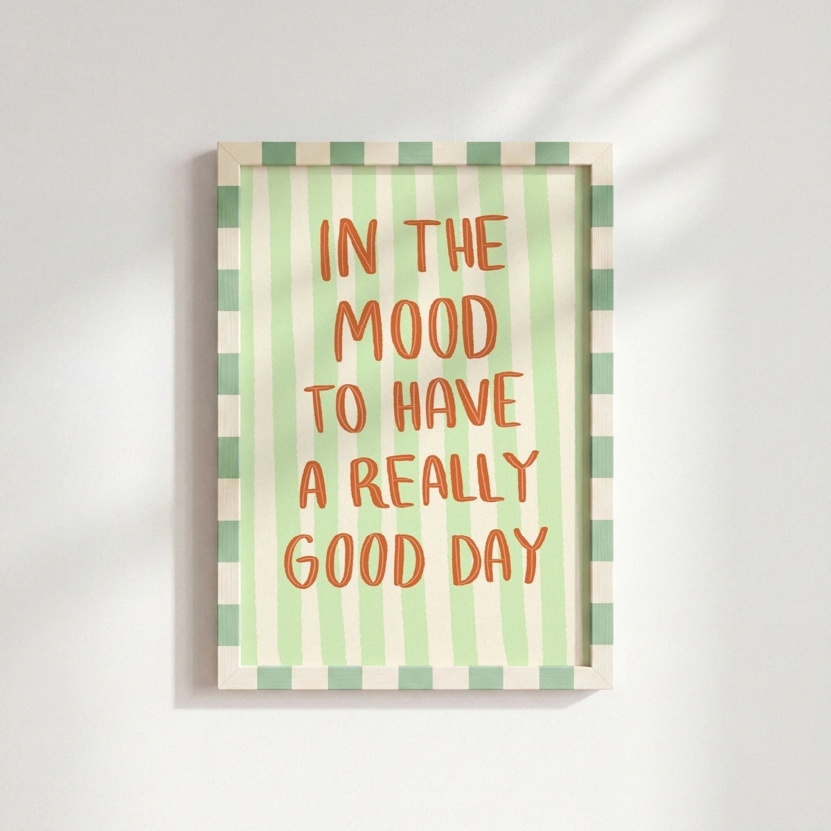 Positive Quote Wall Art, Colorful Kids Decor