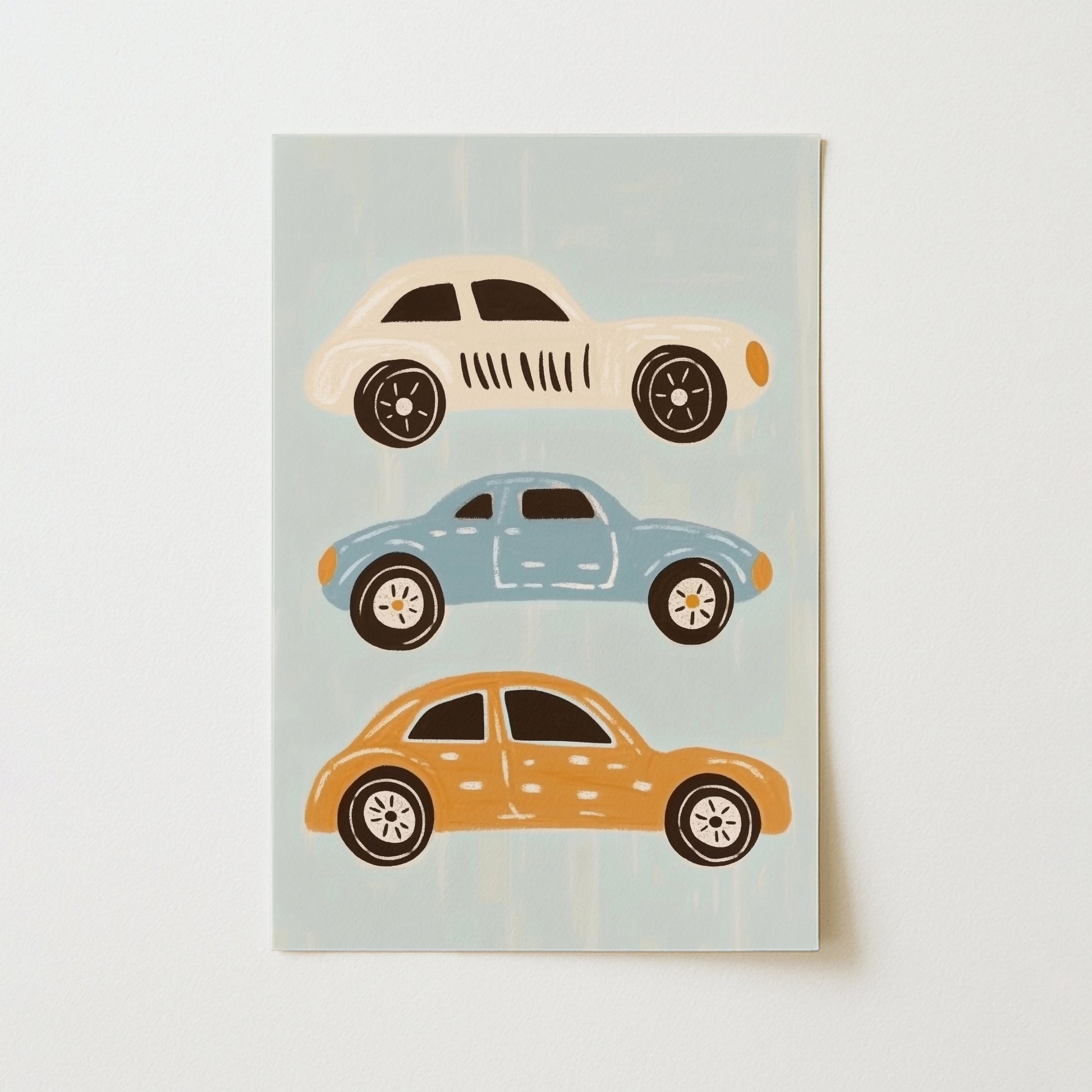 Vintage Cars Wall Art – Boys Room Decor