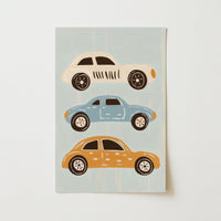Vintage Cars Wall Art – Boys Room Decor