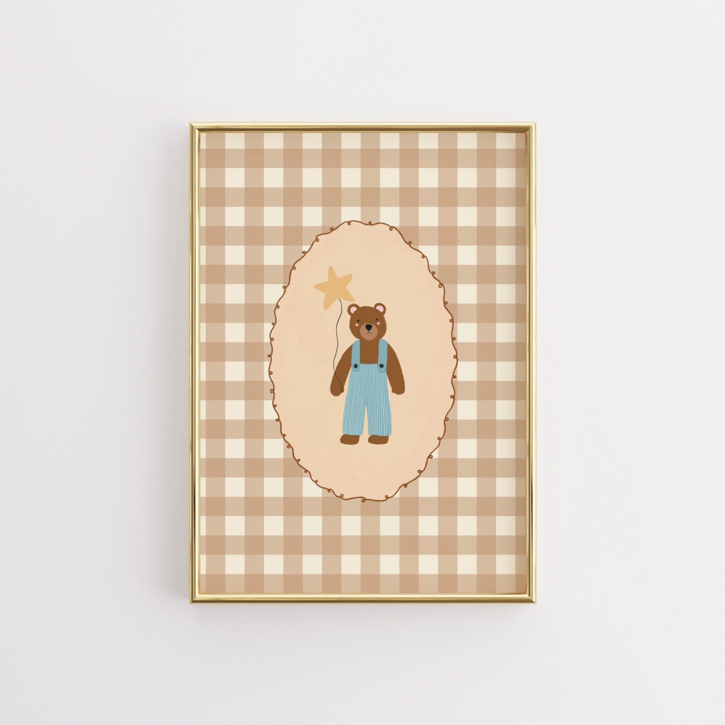 Neutral Pastel Nursery Art