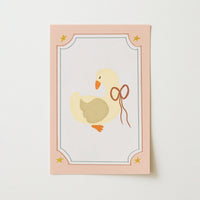 Simpatica decorazione murale con oca
