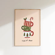 Cups of Cheer – Juleplakat