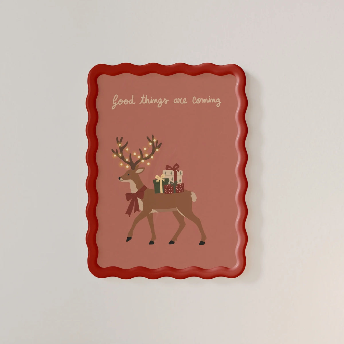 Good Things Are Coming – Weihnachtsposter