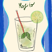 Mojito Cocktail - Poster da cucina