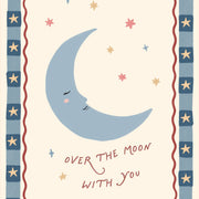 Moon Stars Baby – Nursery & kids wall art