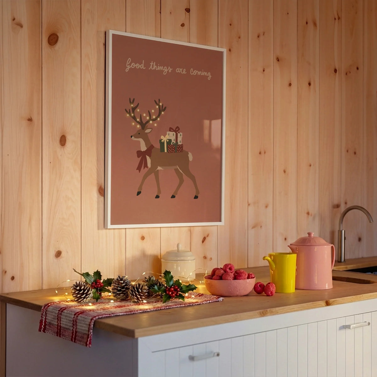 Good Things Are Coming – Weihnachtsposter