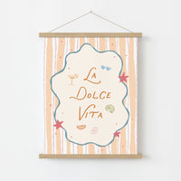 La Dolce Vita Wall Art, Coastal Wall Decor