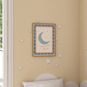 Moon Stars Baby – Nursery & kids wall art