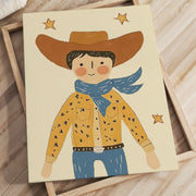 Cowboy - Nursery & Kids Canvas Wall Art