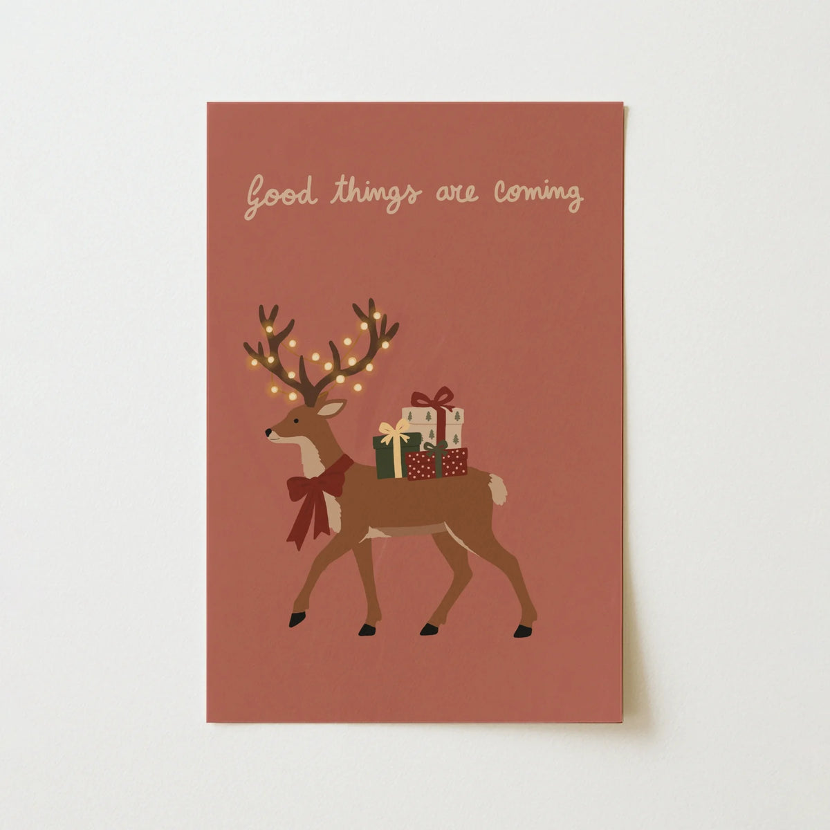Good Things Are Coming – Weihnachtsposter