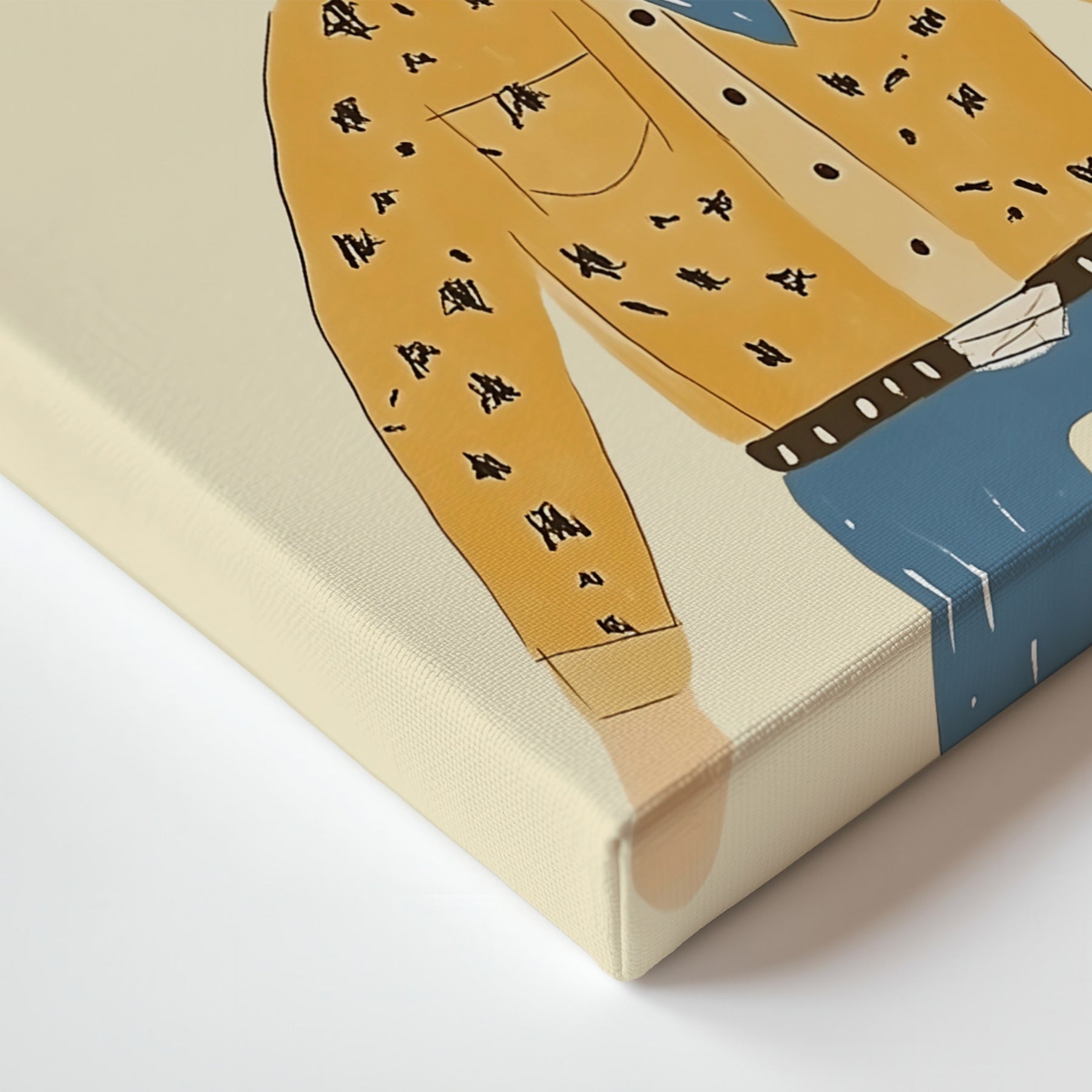 Cowboy Kids Canvas Wall Art, Western Nursery Print