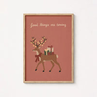 Good Things Are Coming – Christmas Wall Art