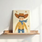 Cowboy - Nursery & Kids Canvas Wall Art