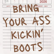 Bring Your Kickin’ Boots – Coastal Wall Art