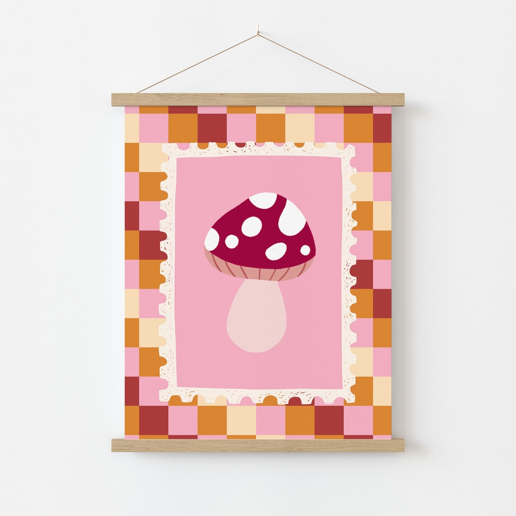 Mushroom Nursery Print