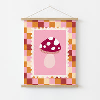 Mushroom Nursery Print