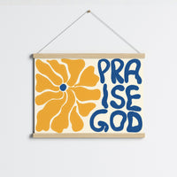 Praise God Print – Bold Christian Wall Art